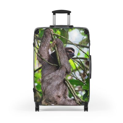 Sloth Suitcase - Adorable Sloth-Themed Luggage for Relaxing Travel