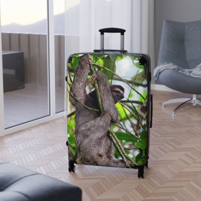 Sloth Suitcase - Adorable Sloth-Themed Luggage for Relaxing Travel