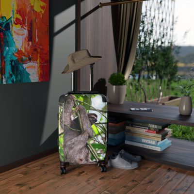 Sloth Suitcase - Adorable Sloth-Themed Luggage for Relaxing Travel