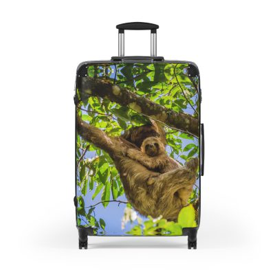 Sloth Suitcase - Adorable Sloth-Themed Luggage for Relaxing Travel