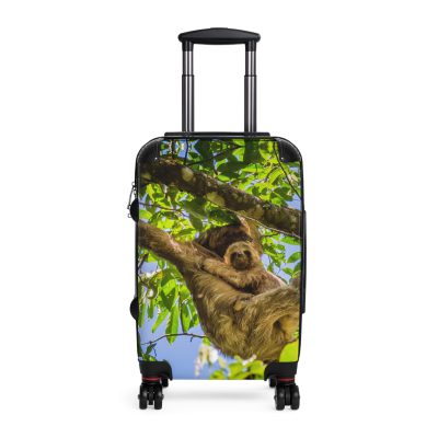 Sloth Suitcase - Adorable Sloth-Themed Luggage for Relaxing Travel