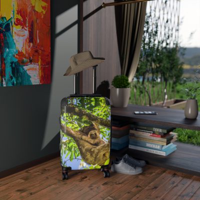 Sloth Suitcase - Adorable Sloth-Themed Luggage for Relaxing Travel