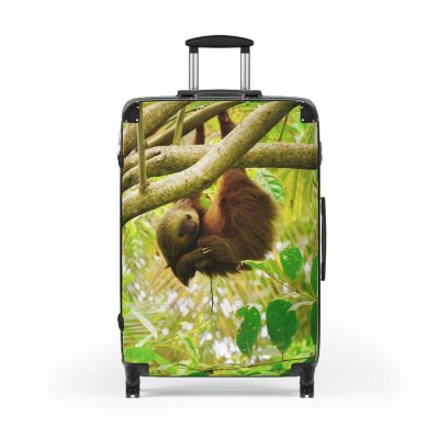 Sloth Suitcase - Adorable Sloth-Themed Luggage for Relaxing Travel