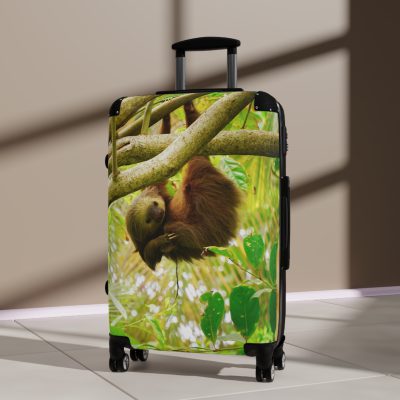 Sloth Suitcase - Adorable Sloth-Themed Luggage for Relaxing Travel