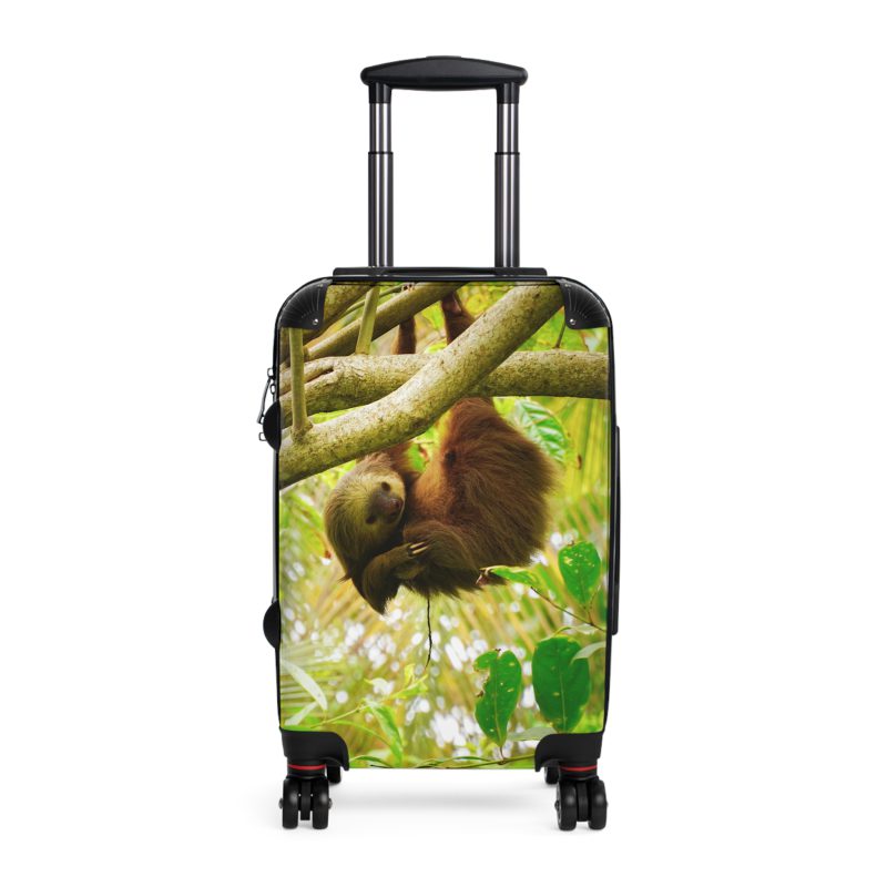 Sloth Suitcase - Adorable Sloth-Themed Luggage for Relaxing Travel