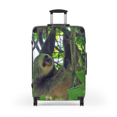 Sloth Suitcase - Adorable Sloth-Themed Luggage for Relaxing Travel