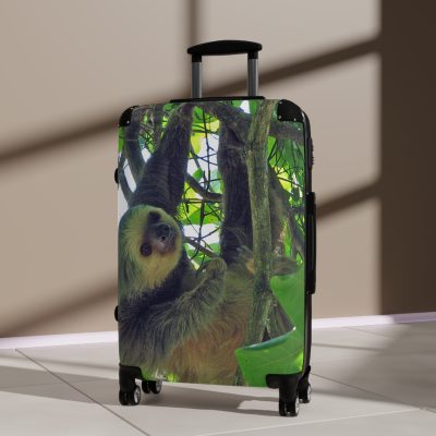 Sloth Suitcase - Adorable Sloth-Themed Luggage for Relaxing Travel