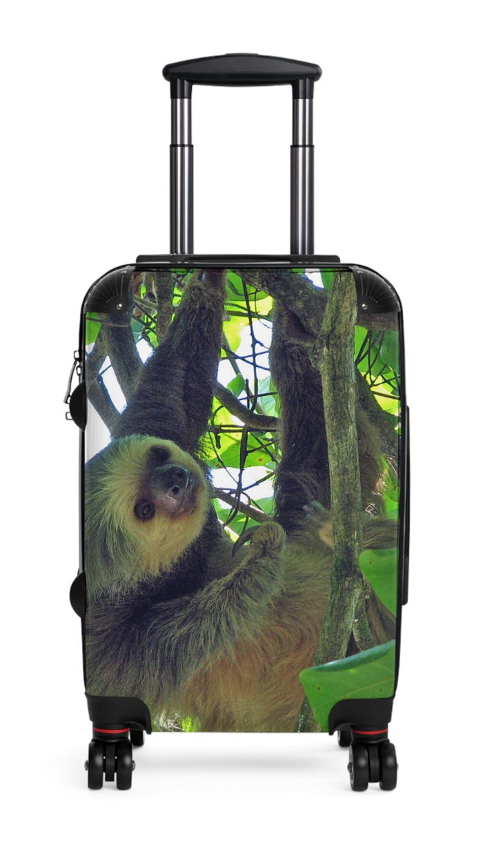 Sloth Suitcase - Adorable Sloth-Themed Luggage for Relaxing Travel