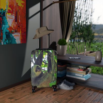 Sloth Suitcase - Adorable Sloth-Themed Luggage for Relaxing Travel