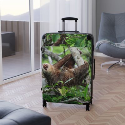 Sloth Suitcase - Adorable Sloth-Themed Luggage for Relaxing Travel