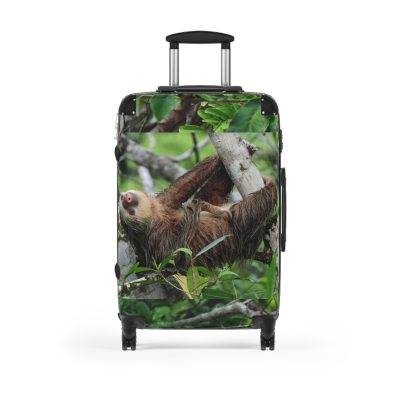 Sloth Suitcase - Adorable Sloth-Themed Luggage for Relaxing Travel