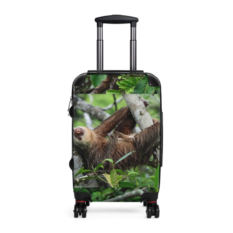 Sloth Suitcase - Adorable Sloth-Themed Luggage for Relaxing Travel