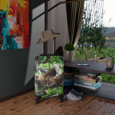 Sloth Suitcase - Adorable Sloth-Themed Luggage for Relaxing Travel