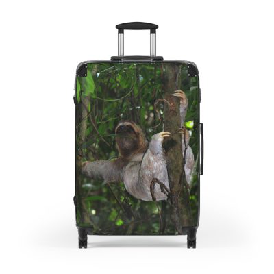 Sloth Suitcase - Adorable Sloth-Themed Luggage for Relaxing Travel