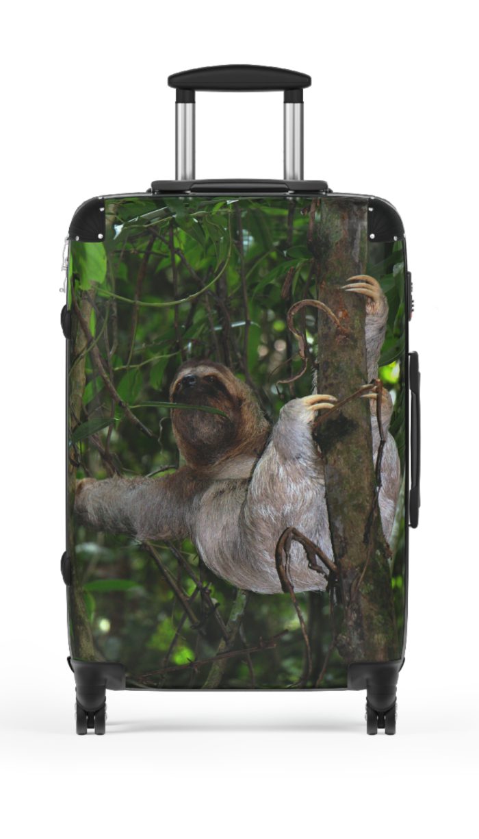 Sloth Suitcase - Adorable Sloth-Themed Luggage for Relaxing Travel