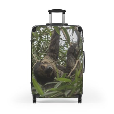 Sloth Suitcase - Adorable Sloth-Themed Luggage for Relaxing Travel