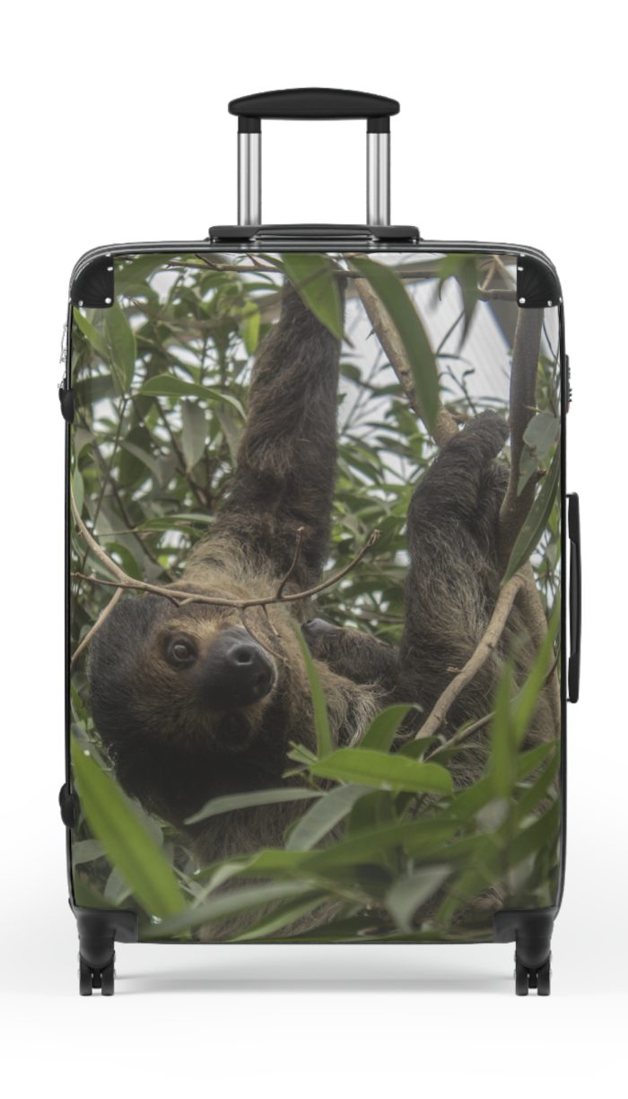 Sloth Suitcase - Adorable Sloth-Themed Luggage for Relaxing Travel