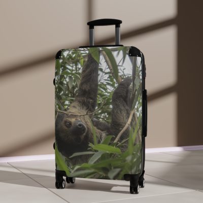 Sloth Suitcase - Adorable Sloth-Themed Luggage for Relaxing Travel