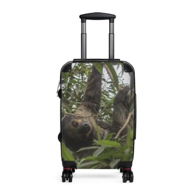 Sloth Suitcase - Adorable Sloth-Themed Luggage for Relaxing Travel