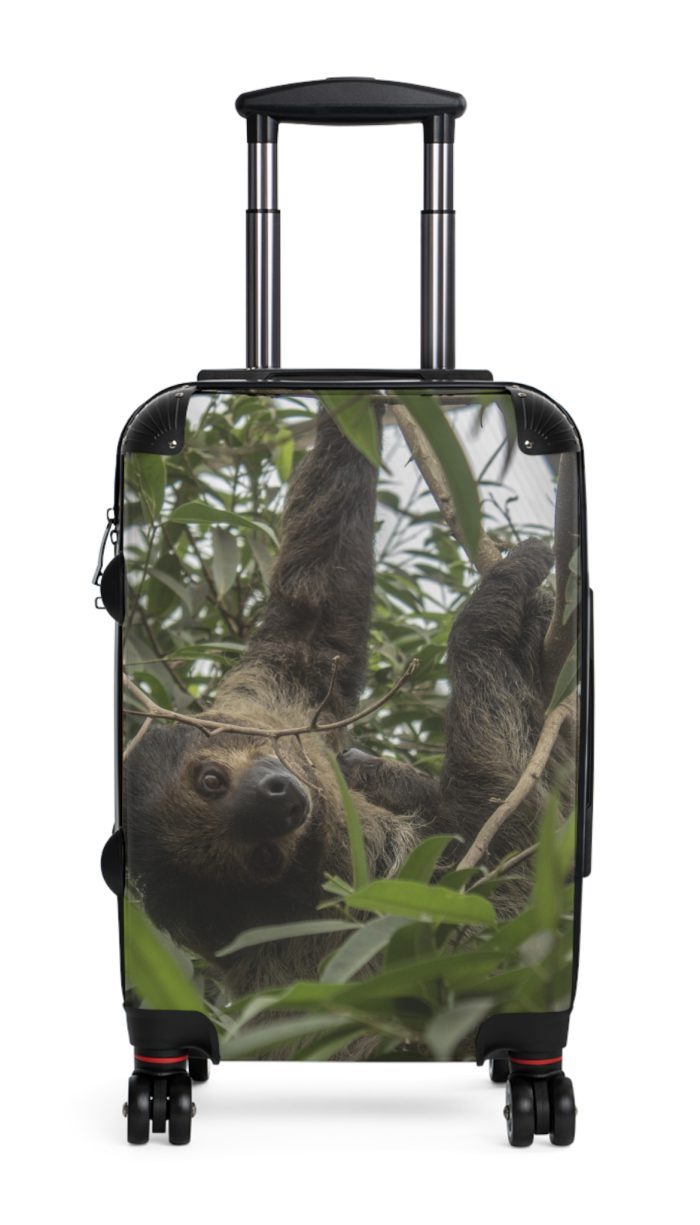 Sloth Suitcase - Adorable Sloth-Themed Luggage for Relaxing Travel