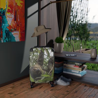 Sloth Suitcase - Adorable Sloth-Themed Luggage for Relaxing Travel