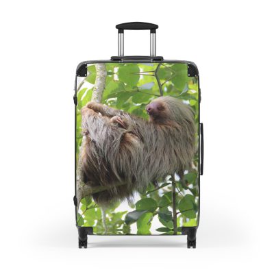 Sloth Suitcase - Adorable Sloth-Themed Luggage for Relaxing Travel