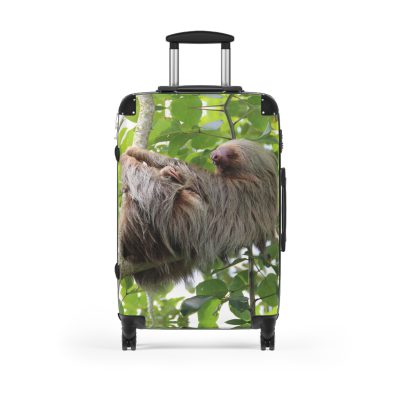 Sloth Suitcase - Adorable Sloth-Themed Luggage for Relaxing Travel