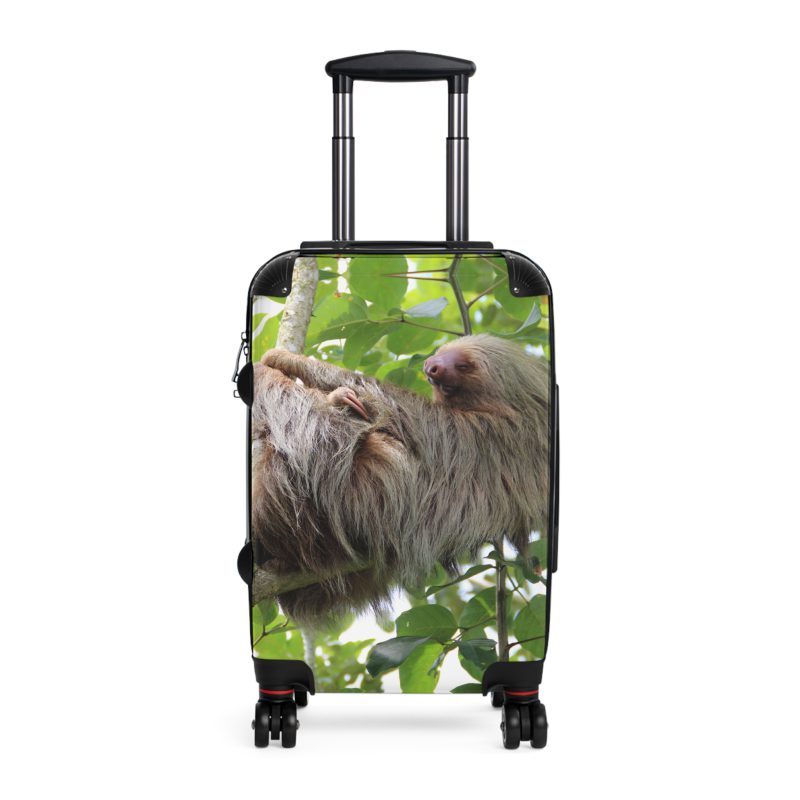 Sloth Suitcase - Adorable Sloth-Themed Luggage for Relaxing Travel