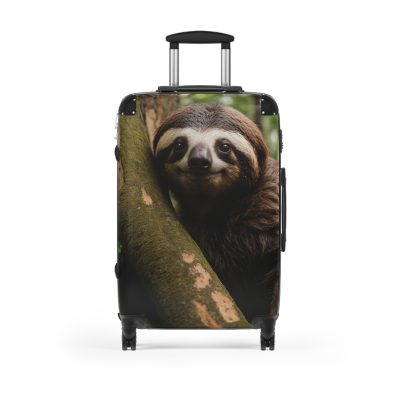 Sloth Suitcase - Adorable Sloth-Themed Luggage for Relaxing Travel