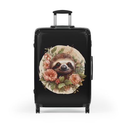 Sloth Suitcase - Adorable Sloth-Themed Luggage for Relaxing Travel