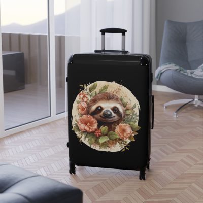 Sloth Suitcase - Adorable Sloth-Themed Luggage for Relaxing Travel