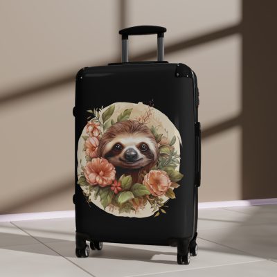 Sloth Suitcase - Adorable Sloth-Themed Luggage for Relaxing Travel