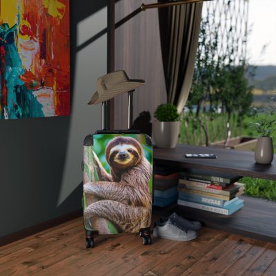 Sloth Suitcase - Adorable Sloth-Themed Luggage for Relaxing Travel