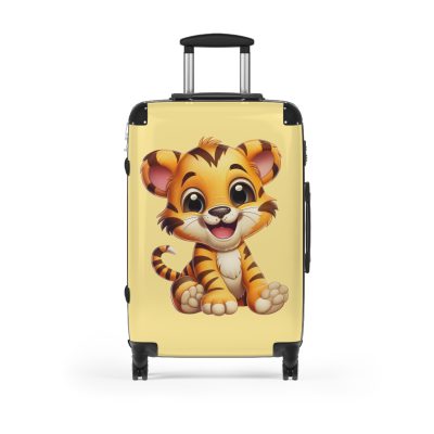 Little Tiger Suitcase - A playful and sturdy kids' luggage featuring an adorable tiger design, perfect for young explorers.