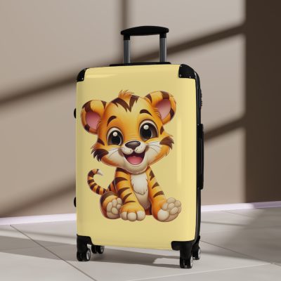 Little Tiger Suitcase - A playful and sturdy kids' luggage featuring an adorable tiger design, perfect for young explorers.