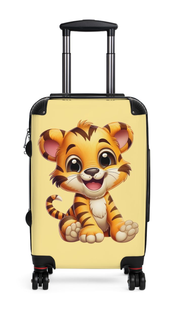 Little Tiger Suitcase - A playful and sturdy kids' luggage featuring an adorable tiger design, perfect for young explorers.