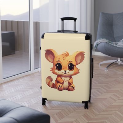 Cat Suitcase - Adorable kids' luggage featuring a playful cat design, perfect for young travelers.