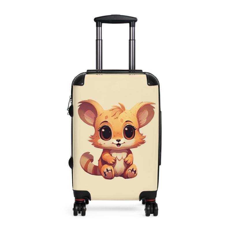 Cat Suitcase - Adorable kids' luggage featuring a playful cat design, perfect for young travelers.