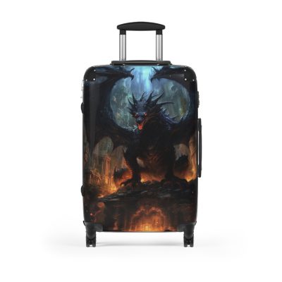 Dragon Suitcase - Kids' luggage featuring a thrilling dragon design, perfect for young adventurers.