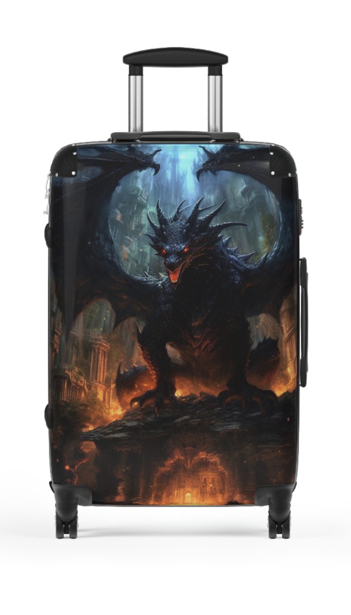 Dragon Suitcase - Kids' luggage featuring a thrilling dragon design, perfect for young adventurers.