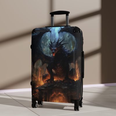 Dragon Suitcase - Kids' luggage featuring a thrilling dragon design, perfect for young adventurers.