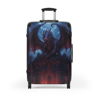 Dragon Suitcase - Kids' luggage featuring a thrilling dragon design, perfect for young adventurers.