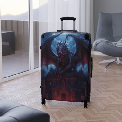 Dragon Suitcase - Kids' luggage featuring a thrilling dragon design, perfect for young adventurers.