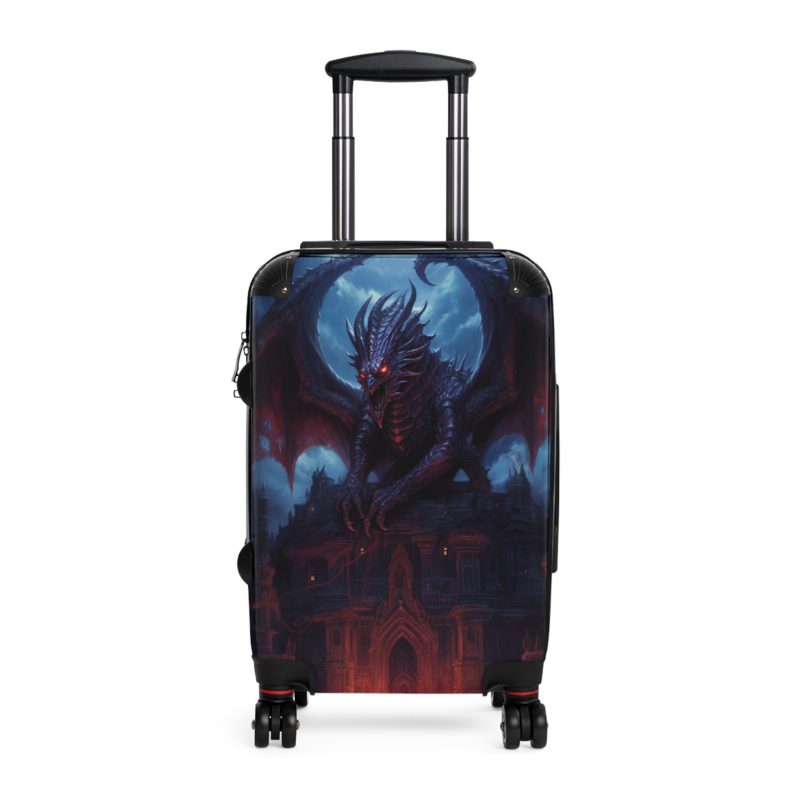 Dragon Suitcase - Kids' luggage featuring a thrilling dragon design, perfect for young adventurers.