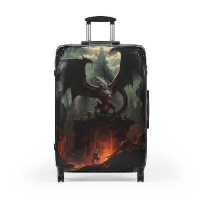 Dragon Suitcase - Kids' luggage featuring a thrilling dragon design, perfect for young adventurers.