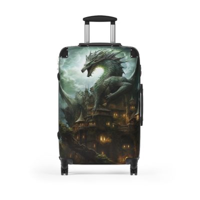 Dragon Suitcase - Kids' luggage featuring a thrilling dragon design, perfect for young adventurers.