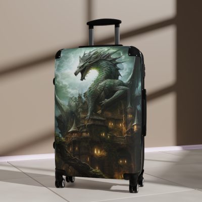 Dragon Suitcase - Kids' luggage featuring a thrilling dragon design, perfect for young adventurers.