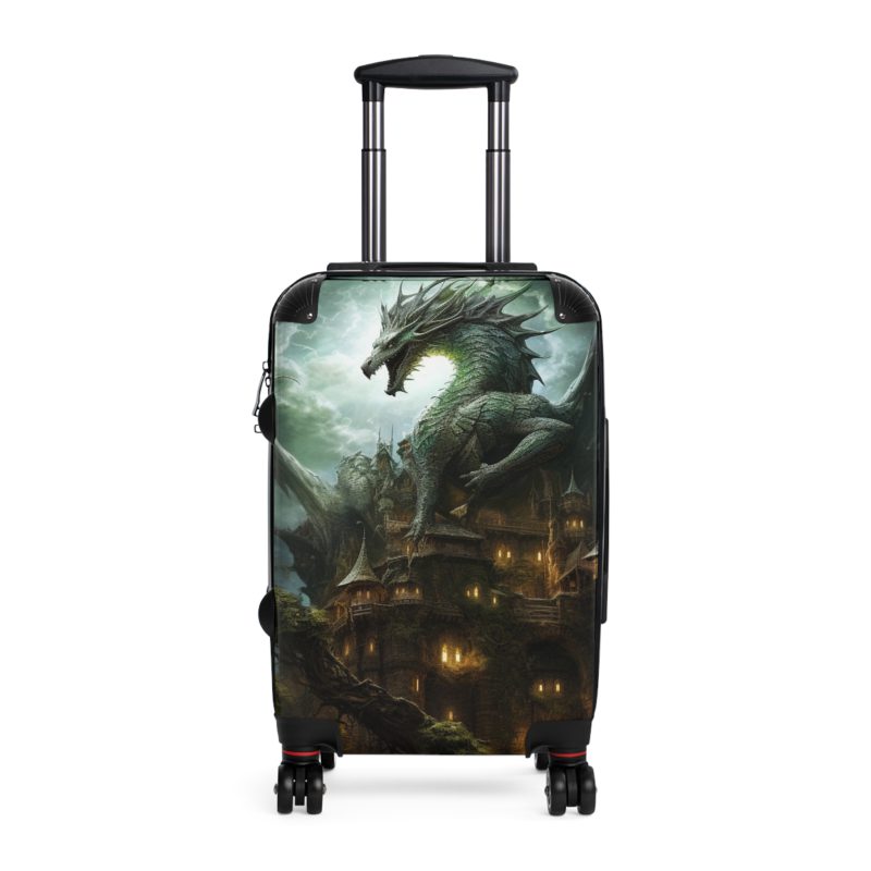 Dragon Suitcase - Kids' luggage featuring a thrilling dragon design, perfect for young adventurers.