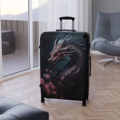 Dragon Suitcase - Kids' luggage featuring a thrilling dragon design, perfect for young adventurers.