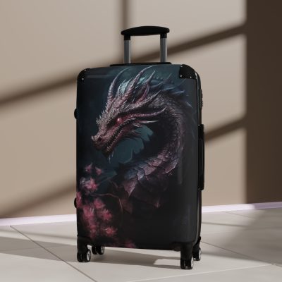 Dragon Suitcase - Kids' luggage featuring a thrilling dragon design, perfect for young adventurers.